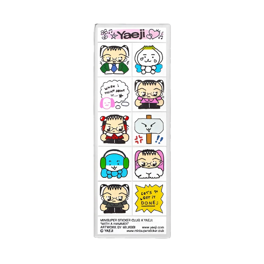 Yaeji x miniSUPER Sticker Club Sticker Sheet